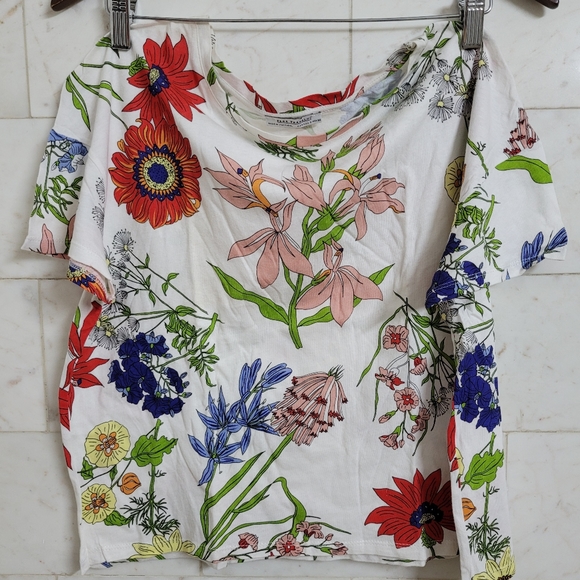 Zara Oversized Crop Top - Picture 2 of 4